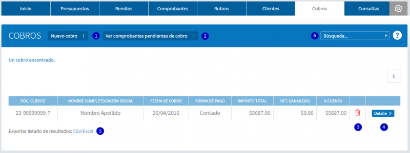 Módulo Clientes: Ver Todos