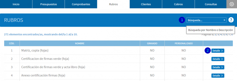 Módulo Clientes: Ver Todos